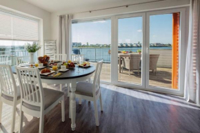 Maisonette-Fewo-Ostseeflair-erste-Wasserreihe-Panoramablick-by-Seeblick-Ferien, Olpenitz